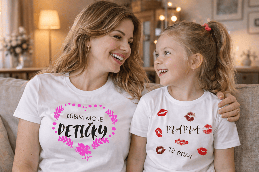 tričká mama a dcéra mk